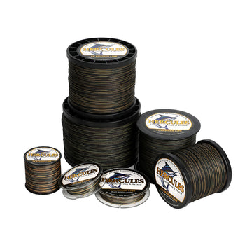 1500M 1640Yds Camouflage 6lb-100lb HERCULES PE Braided Fishing Line 4 Strands